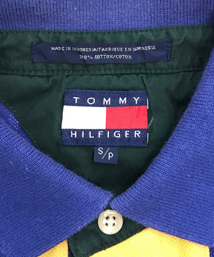 TOMMY ストライプ ポロシャツ