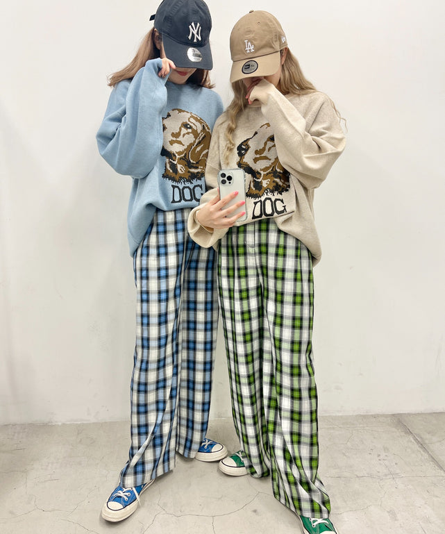 チェックワイドパンツ – WEGO ONLINE STORE