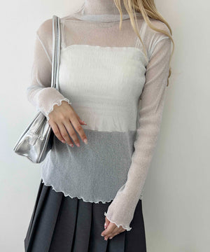 ラメシアートップス