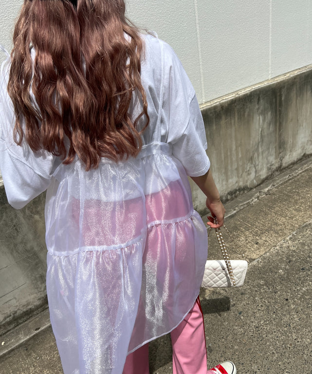 シャイニーシアーキャミワンピース