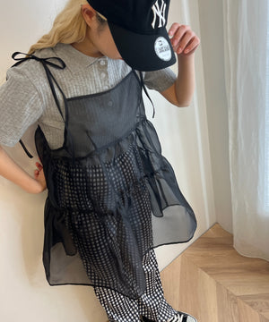 シャイニーシアーキャミワンピース