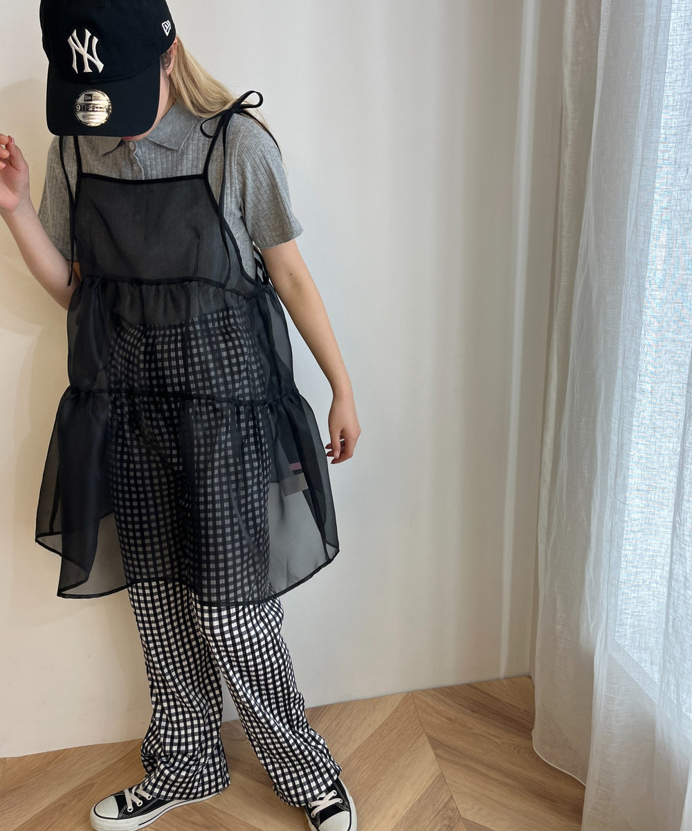 シャイニーシアーキャミワンピース