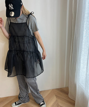 シャイニーシアーキャミワンピース