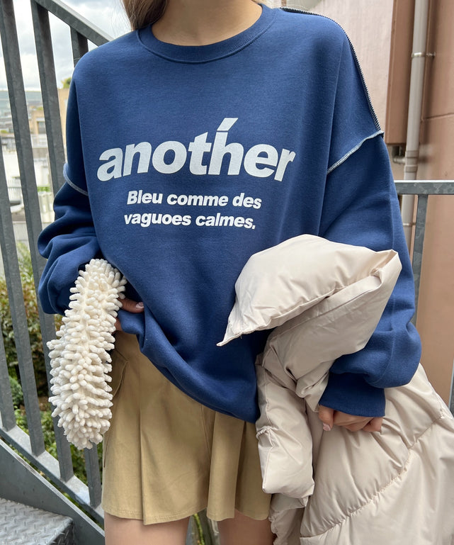 anotherロゴオーバースウェット – WEGO ONLINE STORE