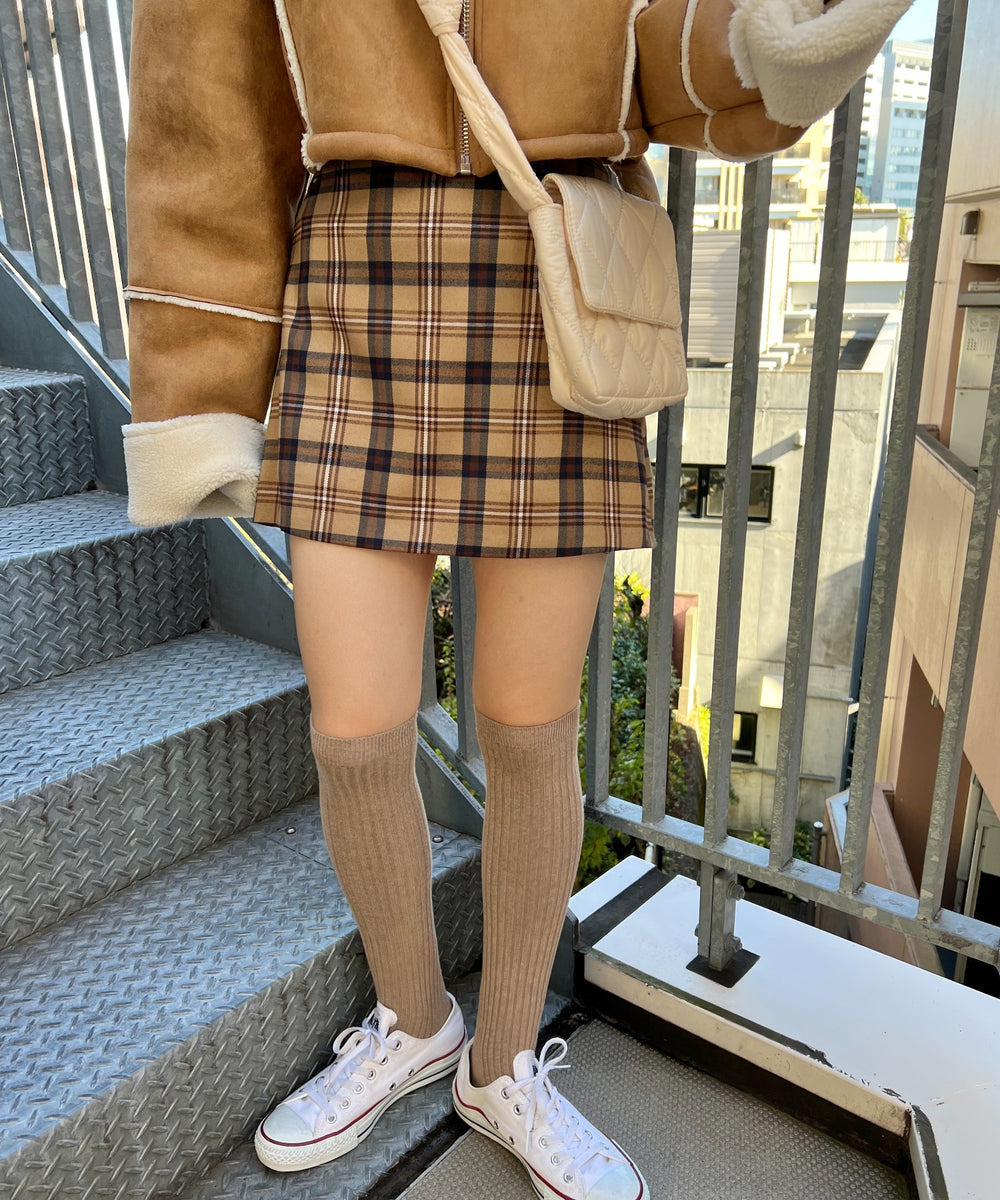 リブハイソックス