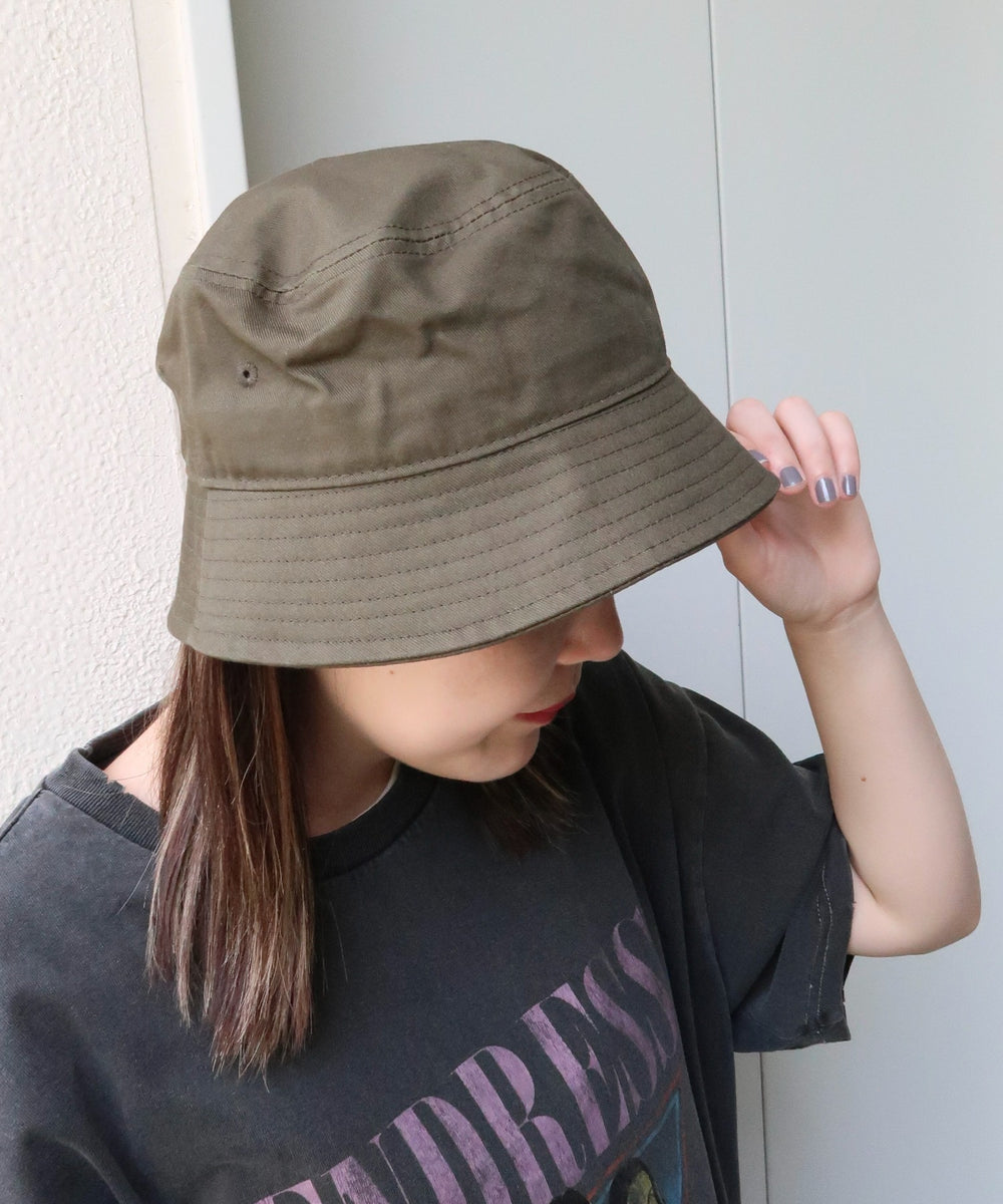プレーンバケットハット