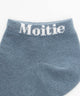 Moitieロゴショートソックス(23-25cm)
