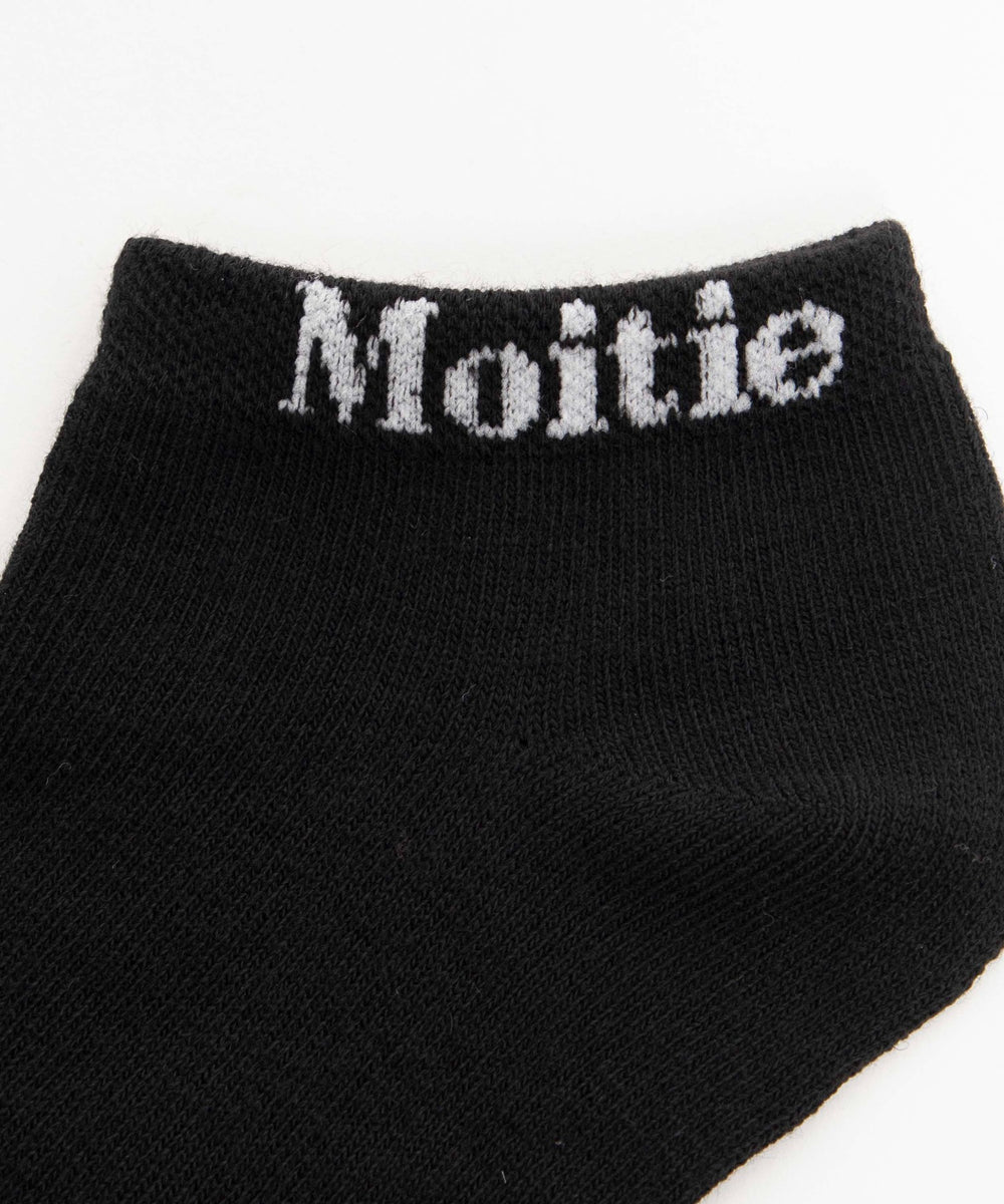 Moitieロゴショートソックス(23-25cm)