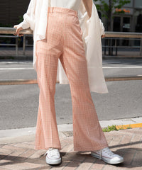 柄4(オレンジギンガム) / S