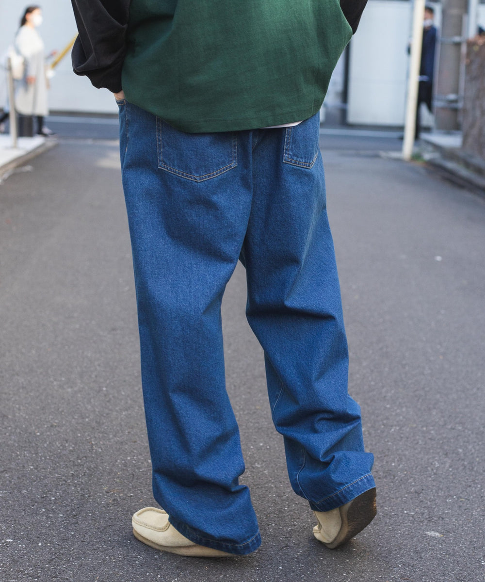 デニム中濃色 モデル：175cm L着用