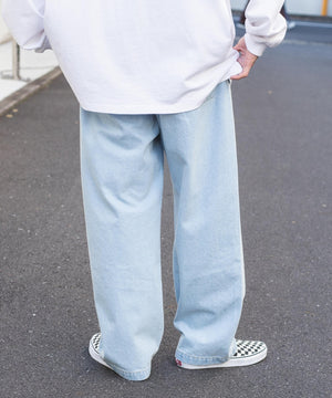 デニム淡色 モデル：175cm L着用