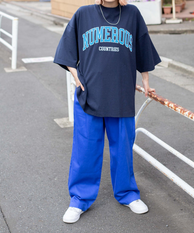 ブルー モデル：155cm L着用