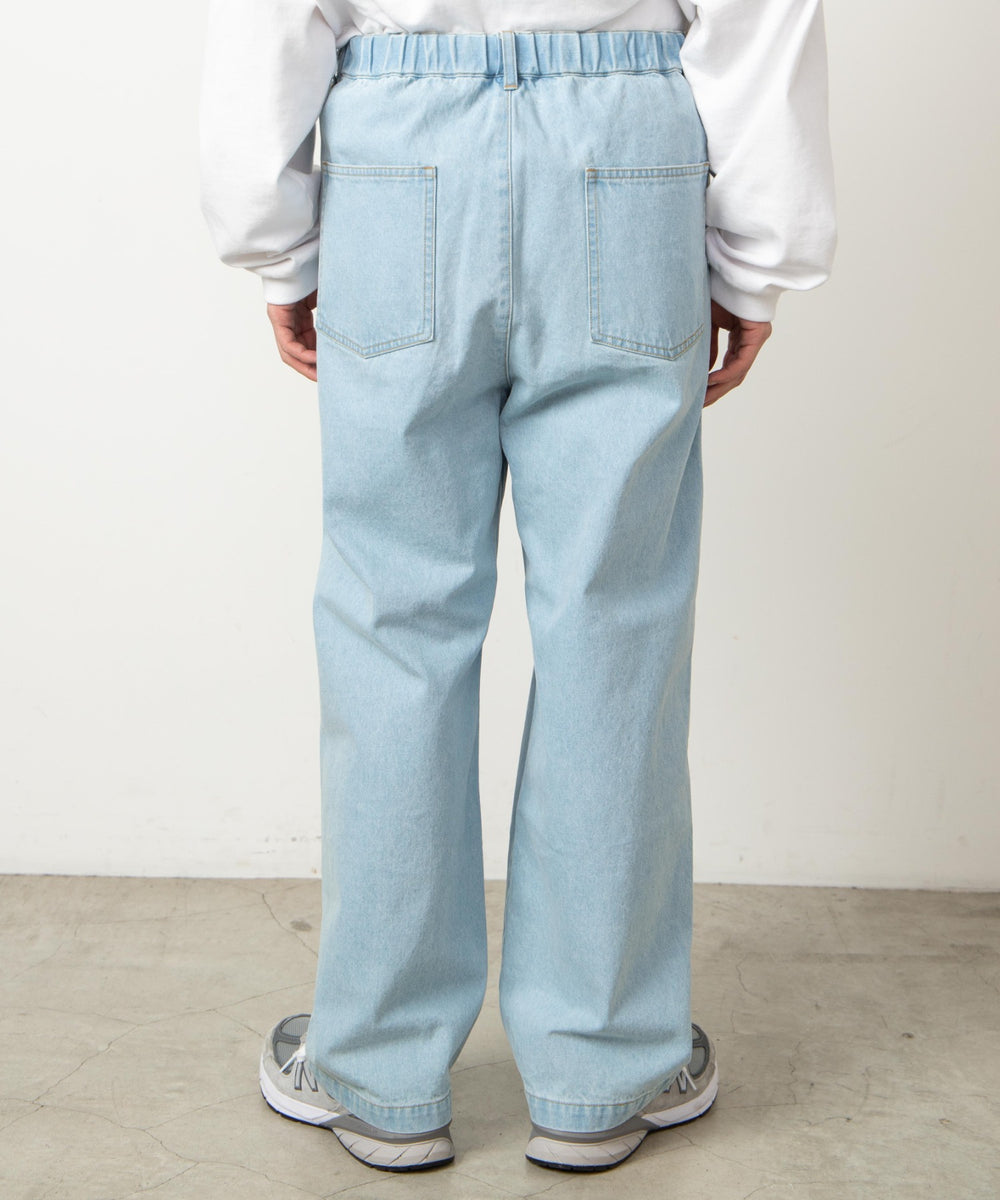 デニム淡色 モデル：175cm L着用