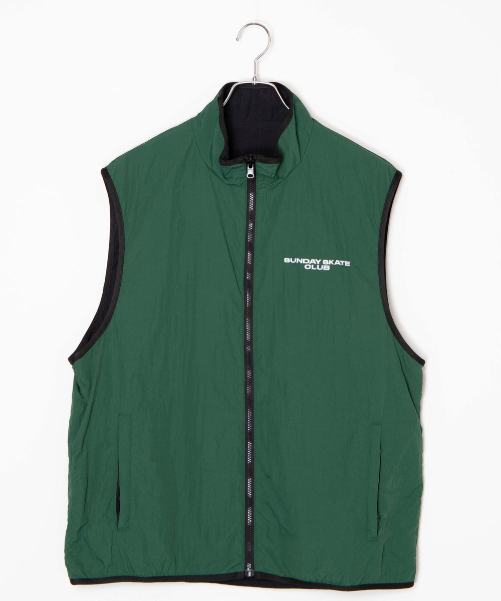 リバーシブルナイロンベスト