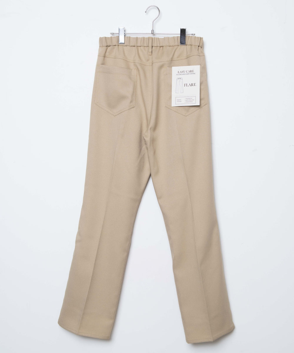 イージーケアフレアスラックス