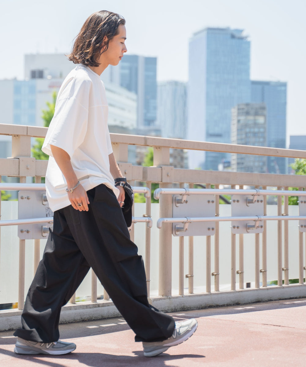 ワイドミリタリーパンツ