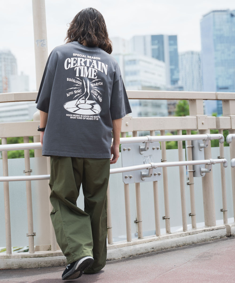 ワイドミリタリーパンツ