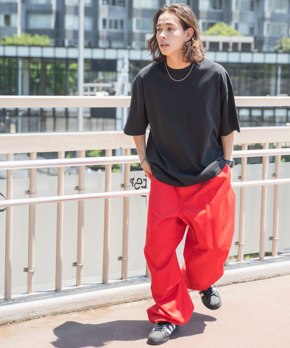 ワイドミリタリーパンツ