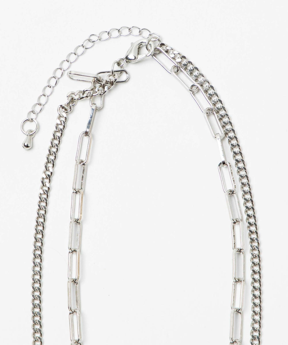 レイヤーモチーフネックレス