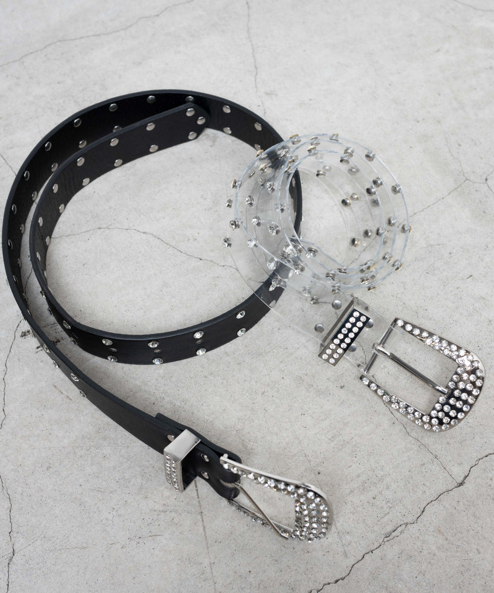 ビジューワイドベルト