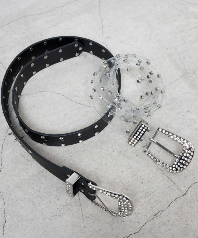 ビジューワイドベルト