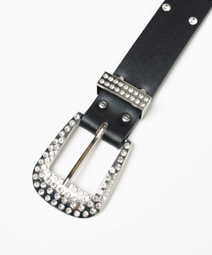 ビジューワイドベルト