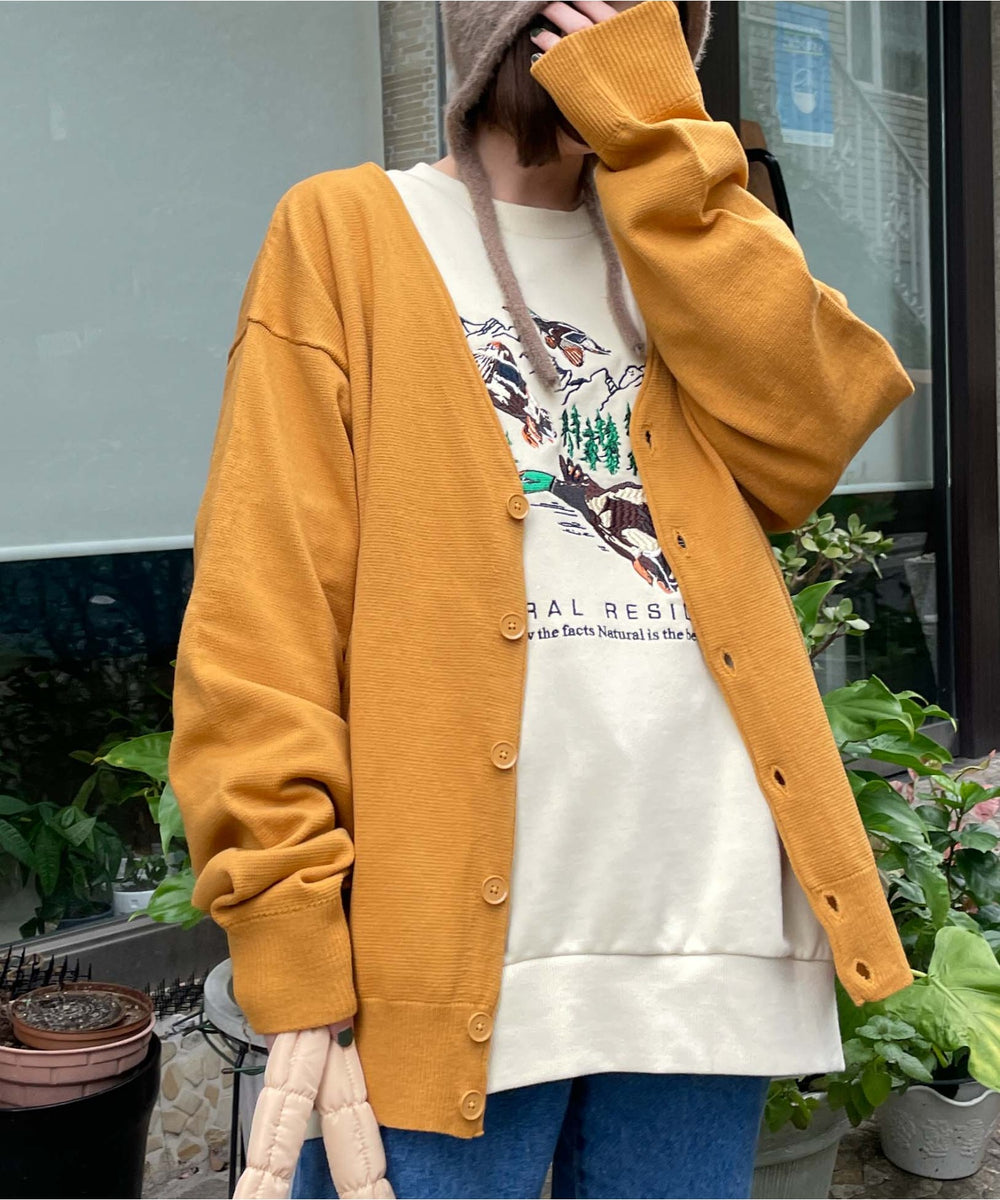 マスタード モデル：155cm L着用