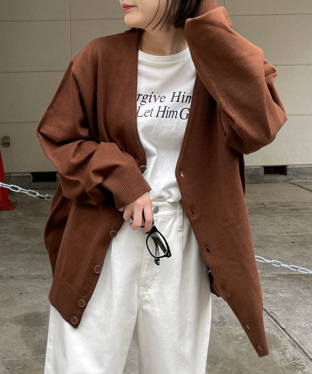 ブラウン　モデル：155cm Lサイズ着用