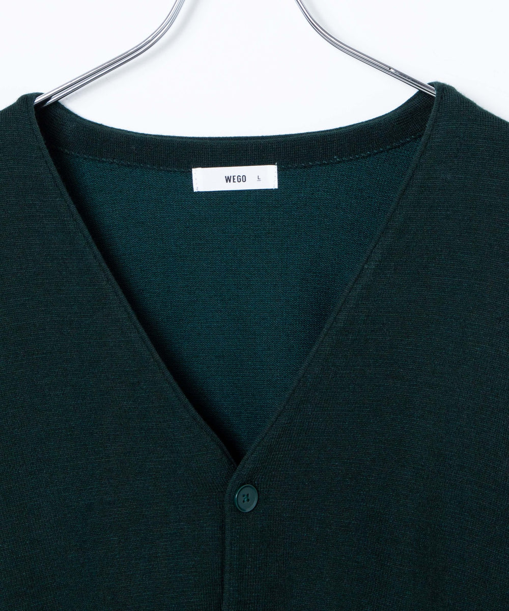 ドロップショルダーカーディガン