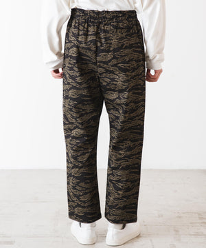 総柄ワイドイージーパンツ