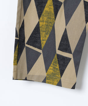 総柄ワイドイージーパンツ