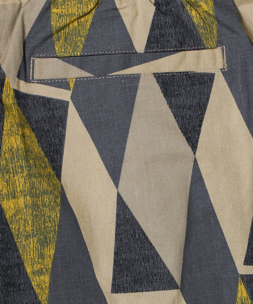 総柄ワイドイージーパンツ