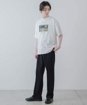 ホワイト／最後の晩餐 モデル：178cm L着用