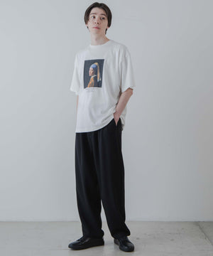 ホワイト／真珠の耳飾り少女 モデル：178cm L着用