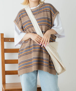 ベージュ モデル：160cm L着用