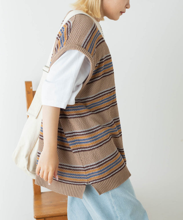 ベージュ モデル：160cm L着用