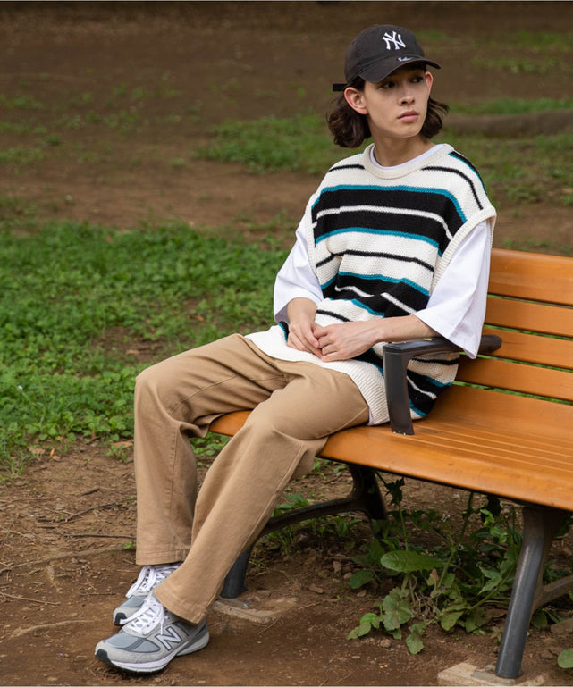 ホワイト モデル：174cm L着用