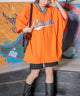オレンジ モデル：154cm L着用