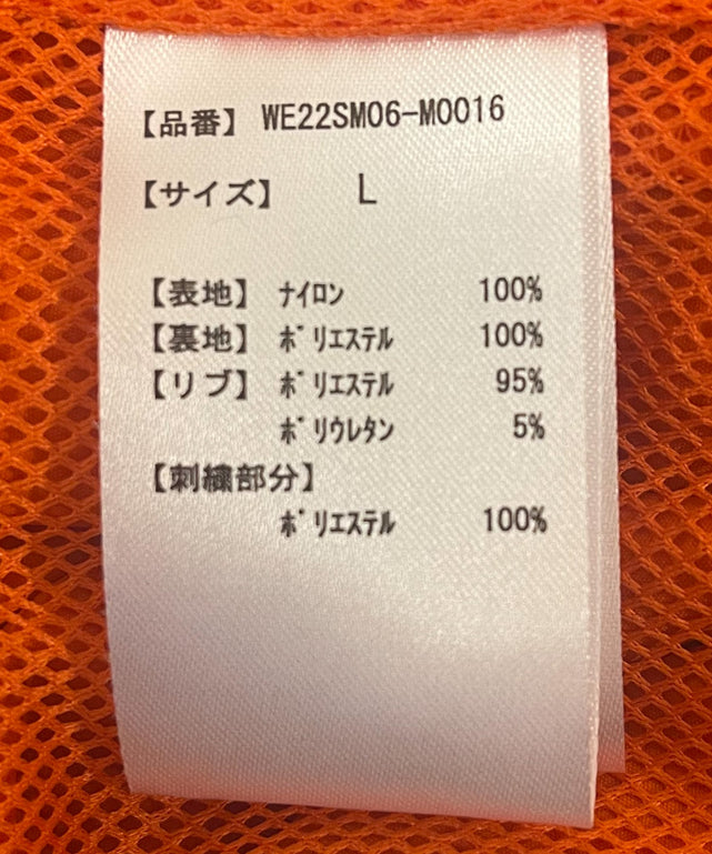 ラインリブナイロンプルオーバー