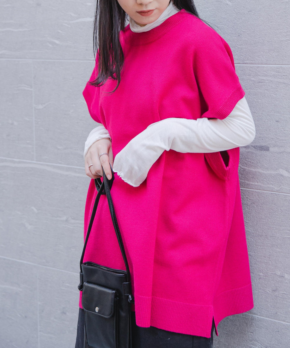 ピンク　モデル：156cm L着用