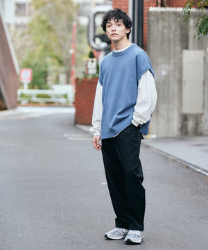 ブルー モデル : 175cm L着用