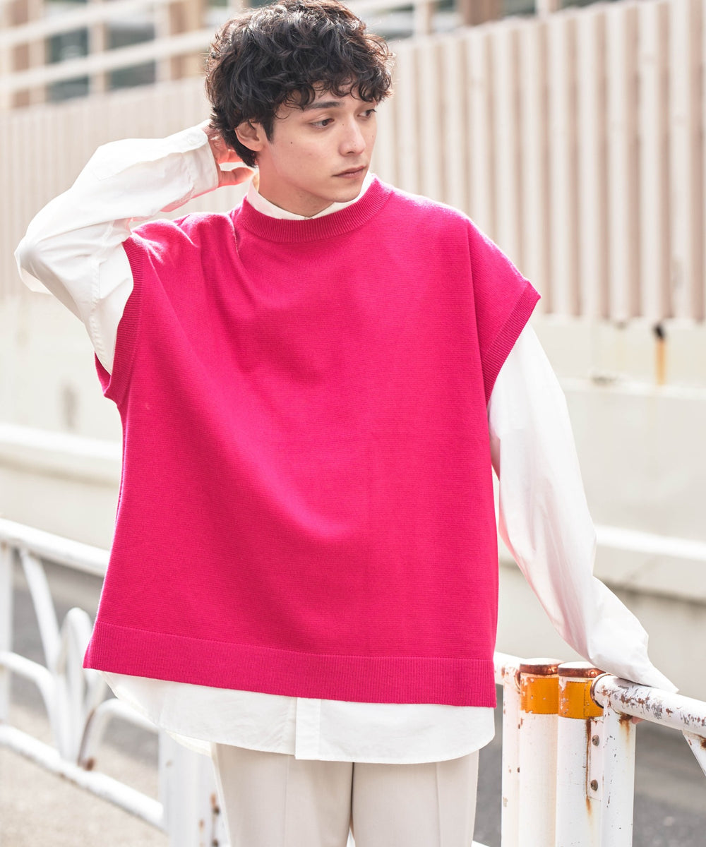 ピンク モデル : 175cm L着用