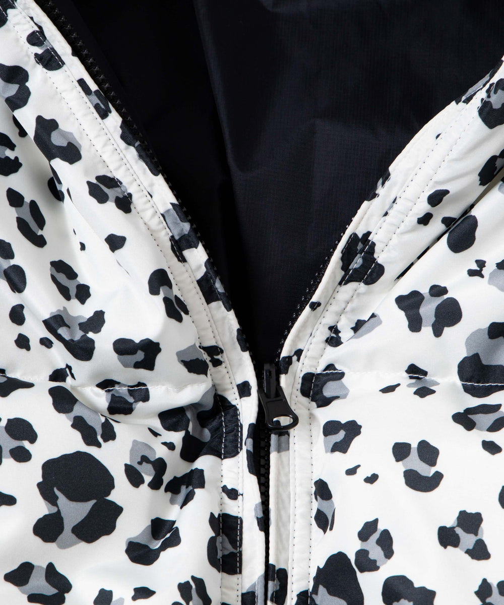 リバーシブルパデッドブルゾン