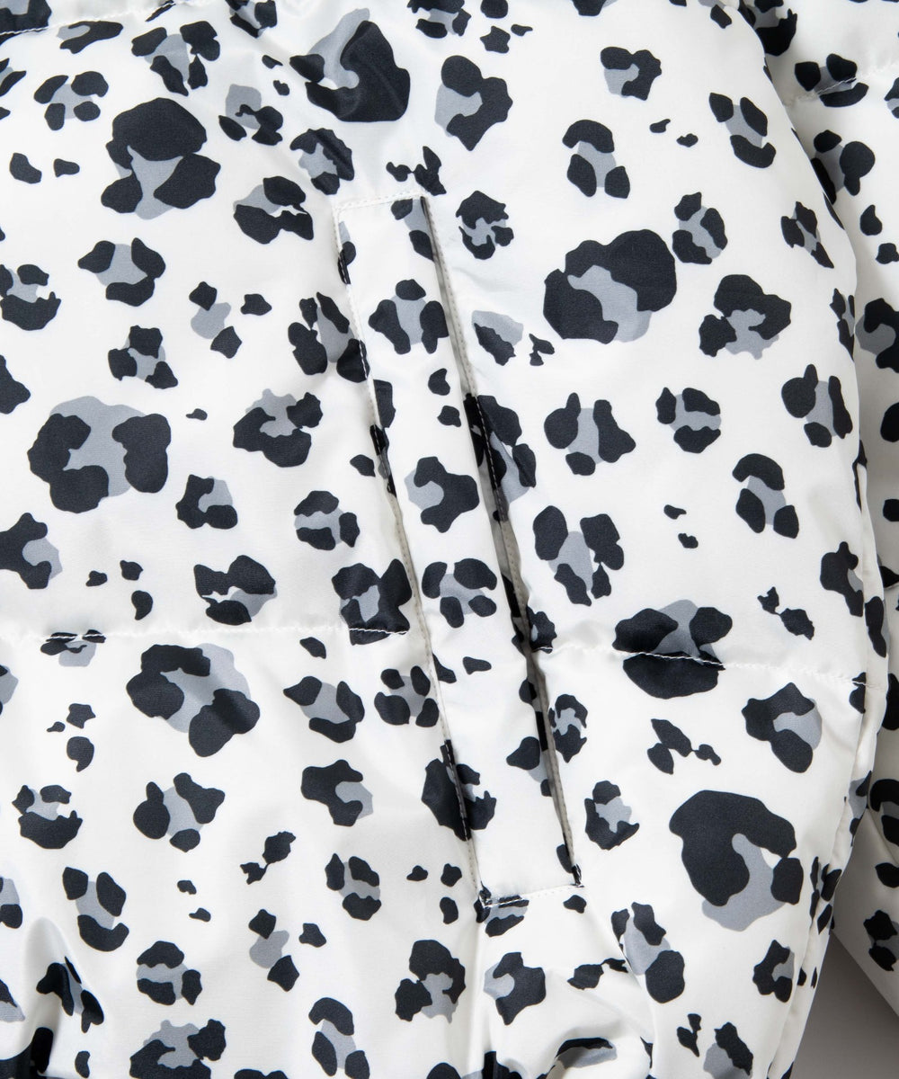 リバーシブルパデッドブルゾン