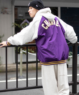 パープル モデル：174㎝ M着用