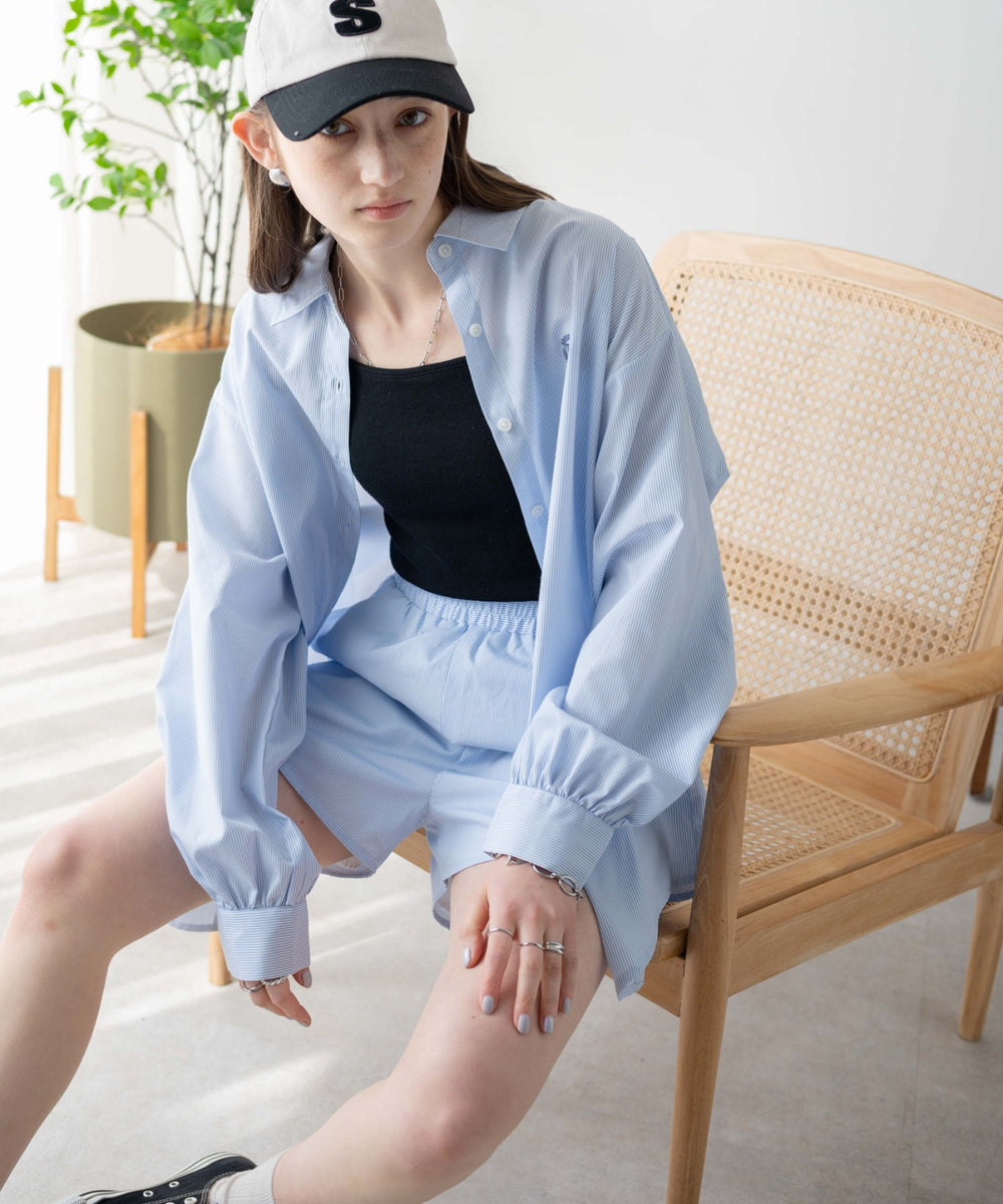 ブルーストライプ モデル：164cm F着用