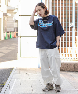 ネイビー モデル：174㎝ L着用