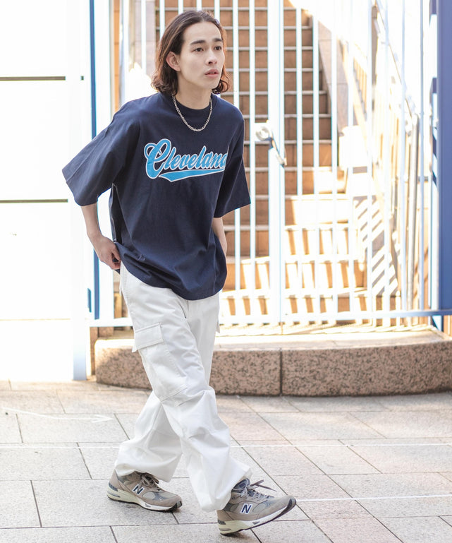 ネイビー モデル：174㎝ L着用