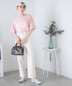 ピンク モデル：164㎝ L着用