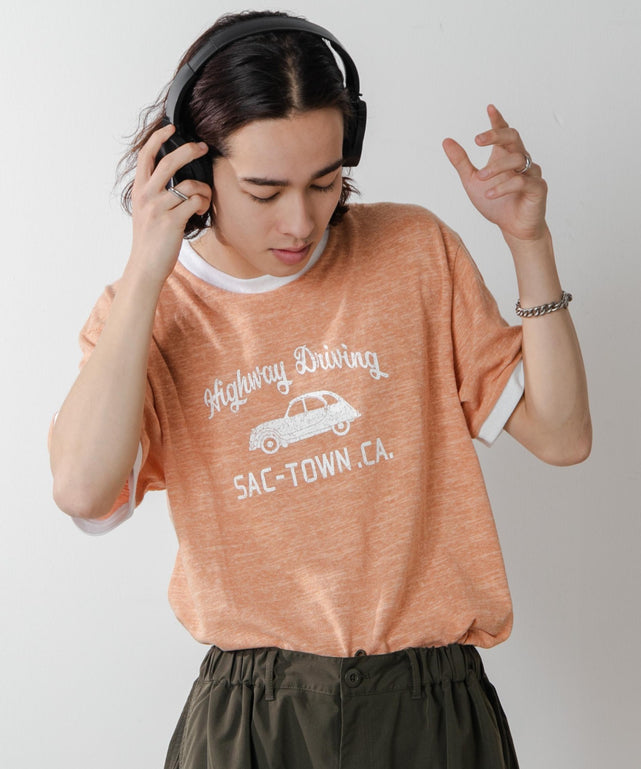 オレンジ モデル：174㎝ L着用